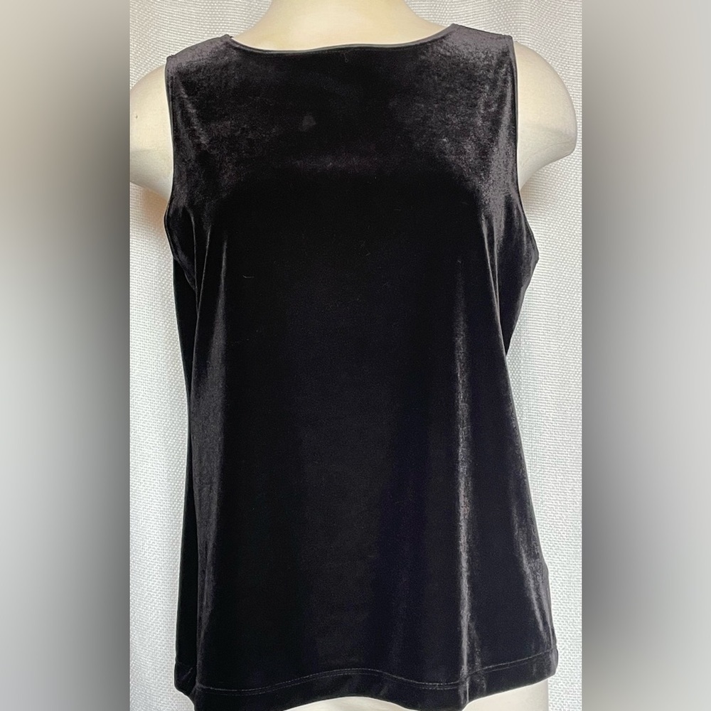 Chico’s Travelers Collection velvet tank - Picture 1 of 6
